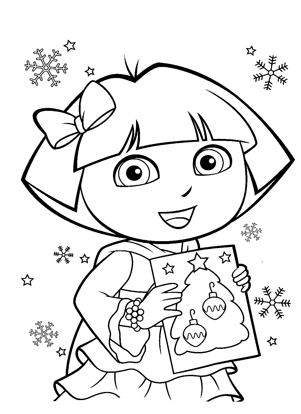 Dora The Explorer 30020 Cartoons And Animated Shows Free Printable Coloring Pages