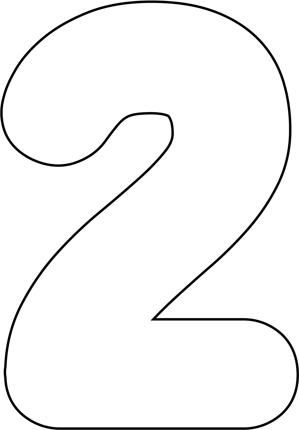 Download HD It s As Easy As 1 2 3 To Use Our Free Printable Numbers Number Templates Transparent PNG Image NicePNG