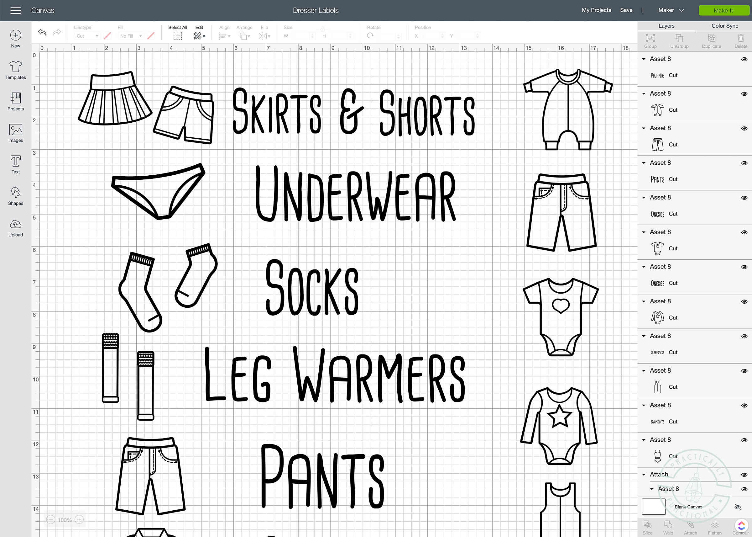 Dresser Drawer Labels For Toddlers Free Printable SVG 