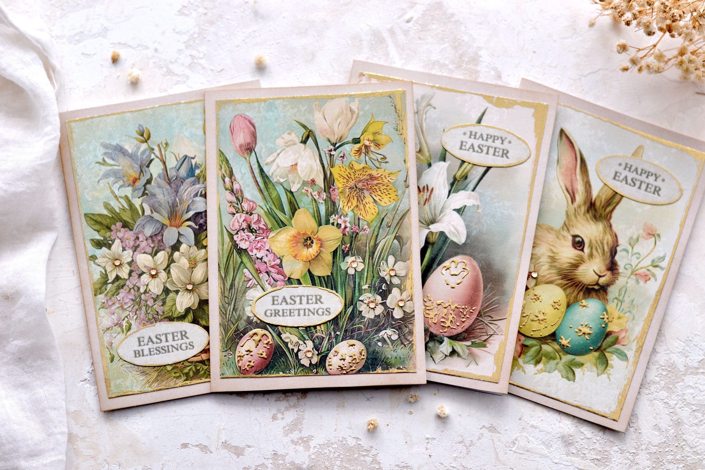 Easter Card DIY Free Printable Kit 