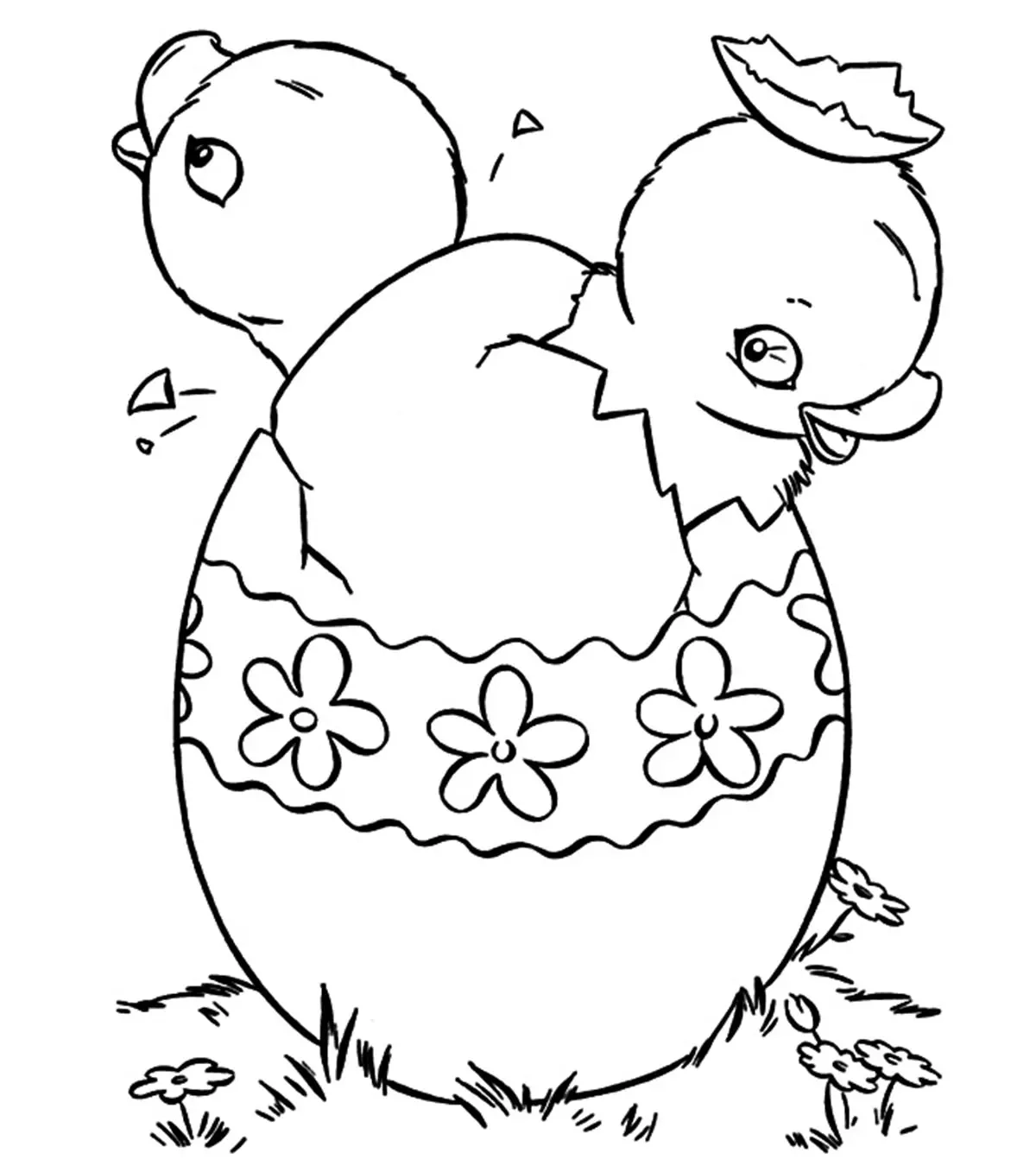 Easter Egg Coloring Pages 25 Free Preschool Printables