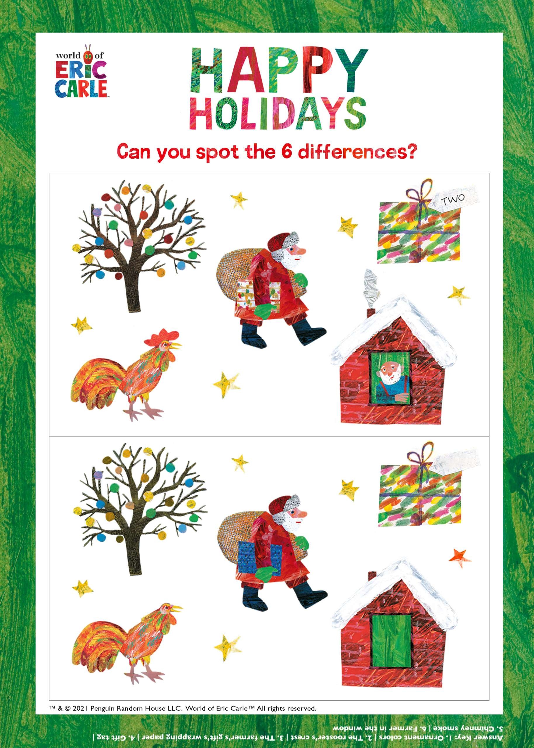 Eric Carle Printables Activities Brightly