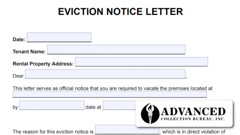 Basic Eviction Notice Printable - Printable We Love Printables