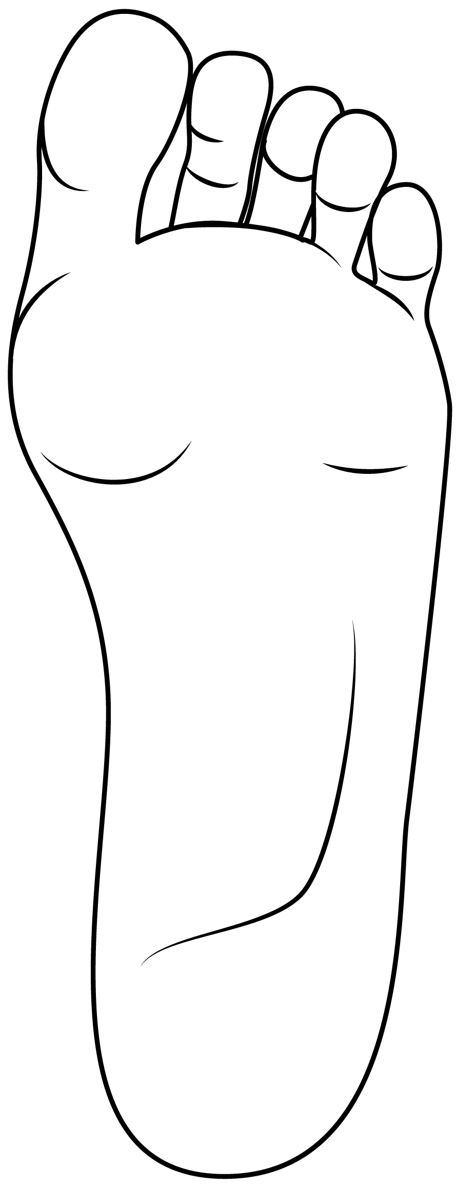 Feet Printable Template Free Printable Paper raft Templates