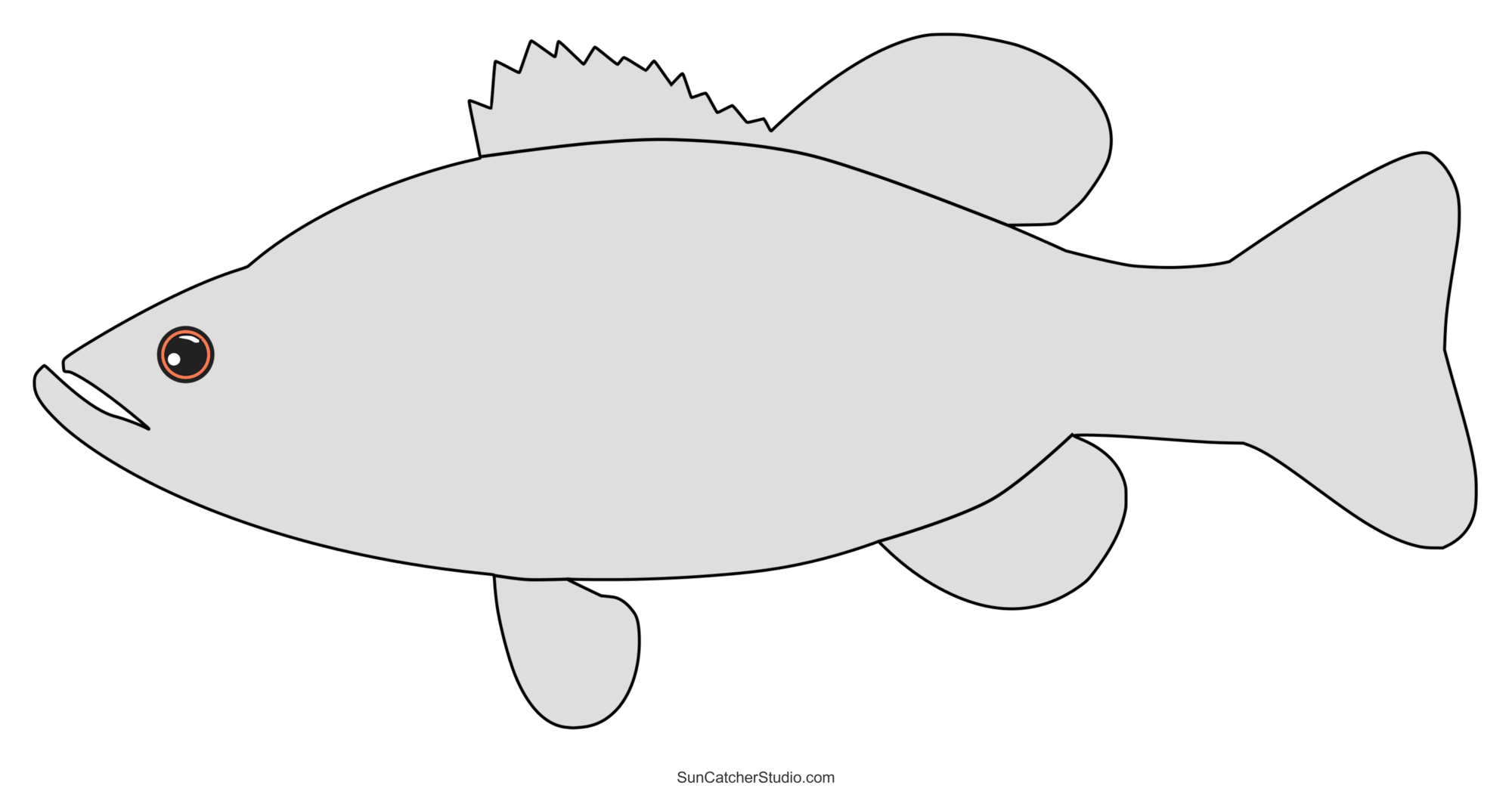 Fish Patterns And Marine Templates Printable Stencils Free Printables Lettering SVG Files Tools Apps