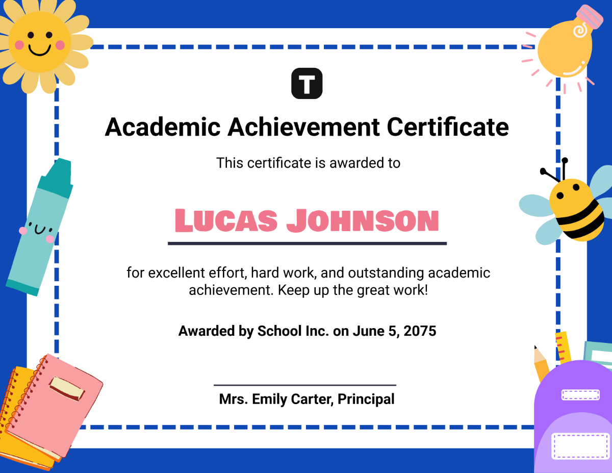 Free Achievement Certificate Templates To Customize Online