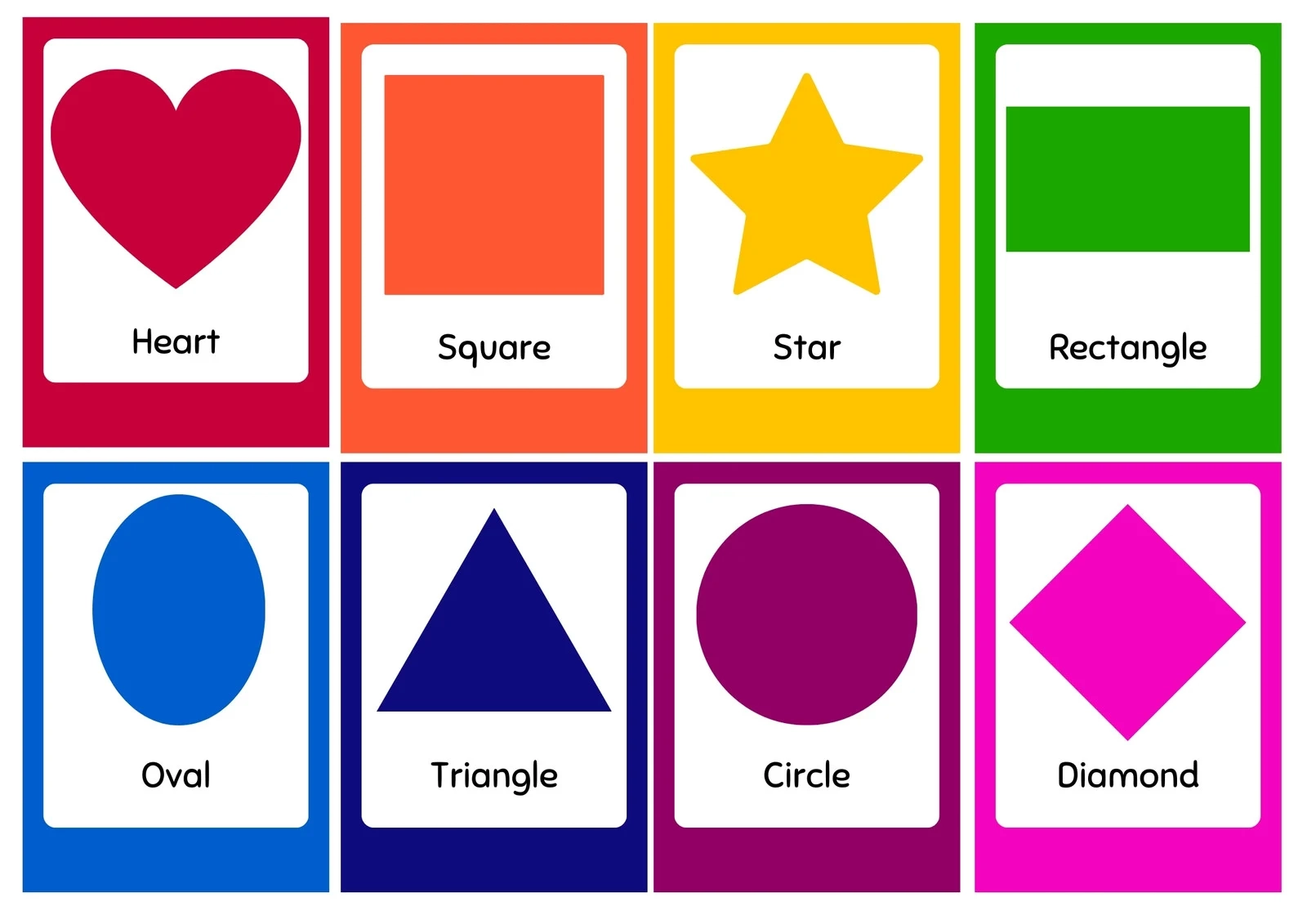 Free And Customizable Shapes Templates