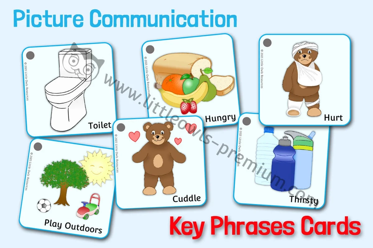 FREE And PREMIUM Printable Picture Visual Non Verbal Communication Early Years EYFS Preschool SEND Editable Resources Little Owls Resources Free And Premium Early Years Printables