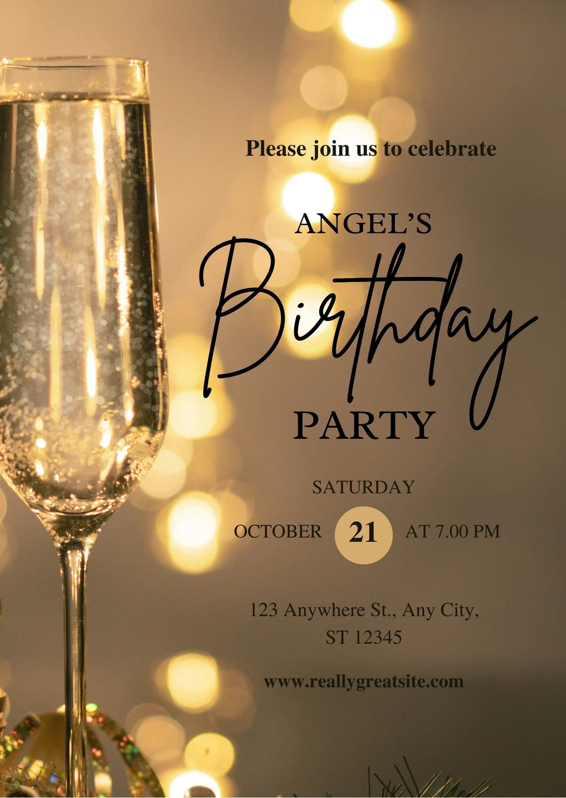 Free And Printable Birthday Invitation Templates Canva