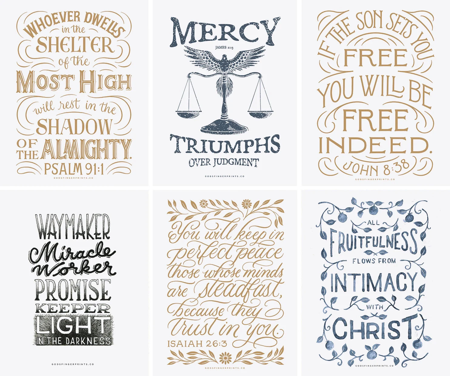 Free Christian Wall Art 12 Printables God s Fingerprints