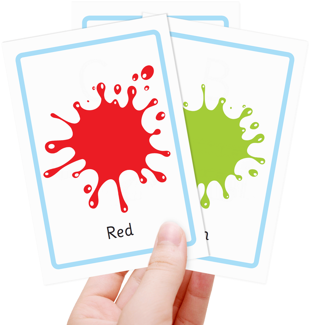 Free Colour Flashcards For Kids Totcards