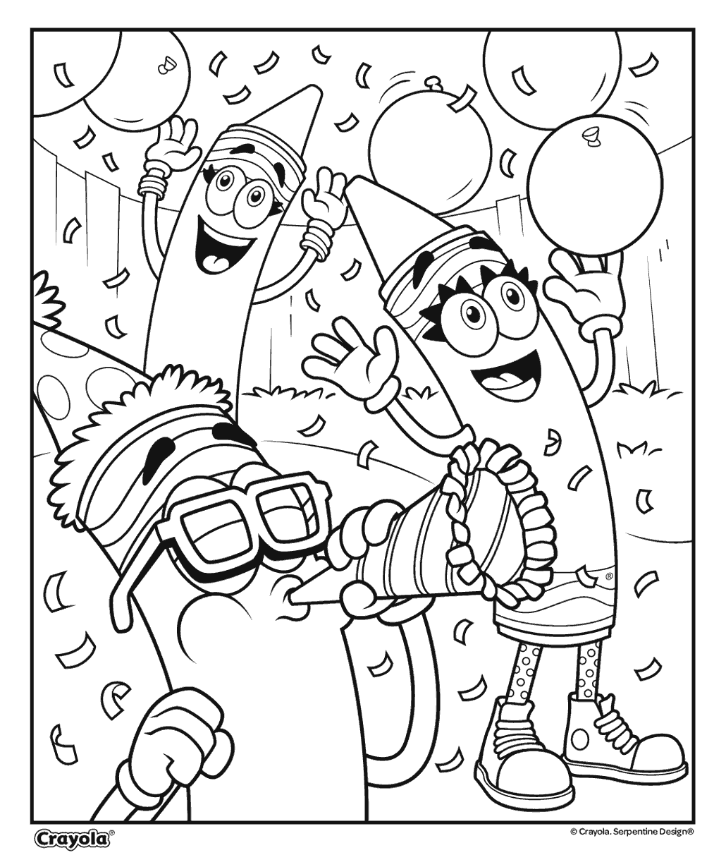 Free Colouring Pages Sheets Activities