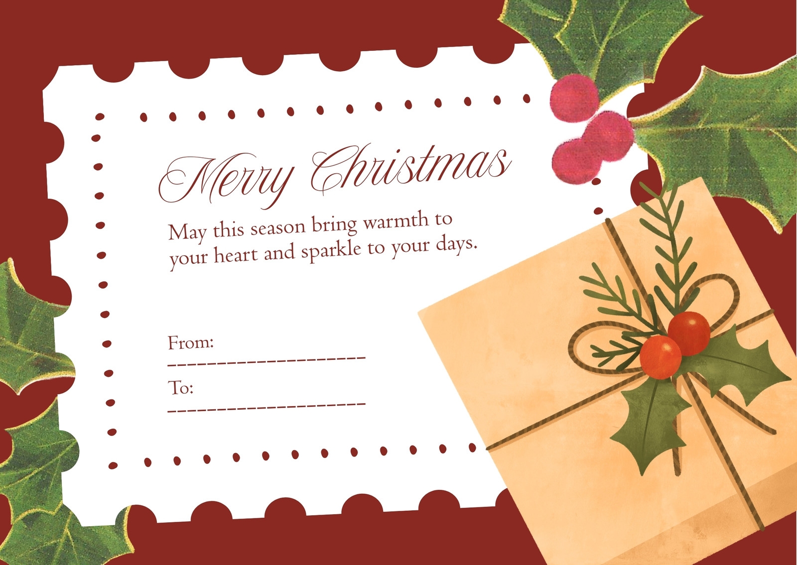 Free Custom Printable Christmas Card Templates Canva Free Custom Printable Christmas Card Templates Canva