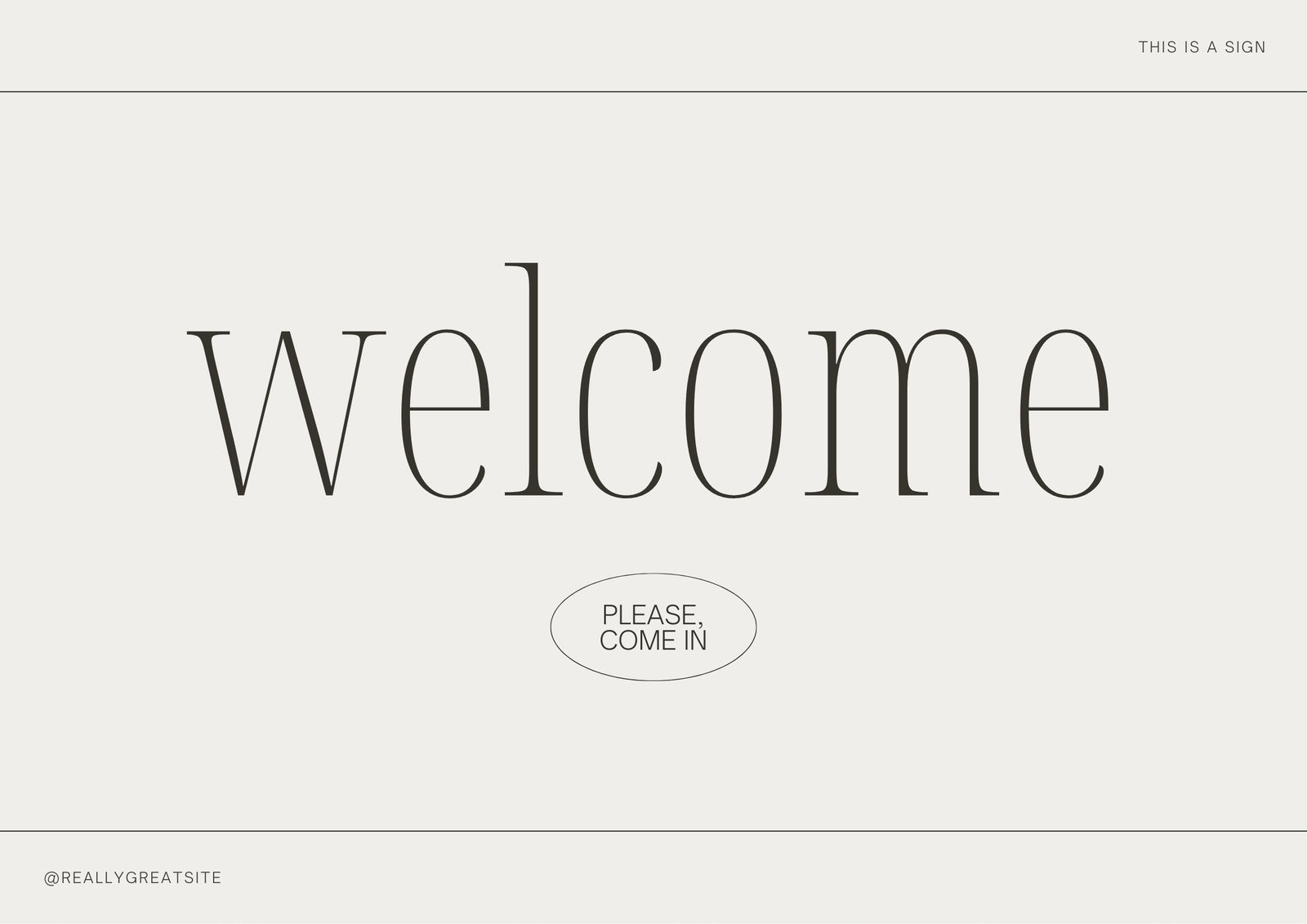Free Custom Printable Welcome Yard Sign Templates Worksheets Library