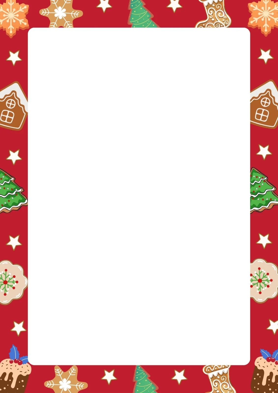 Free Customizable Christmas Page Border Templates Canva