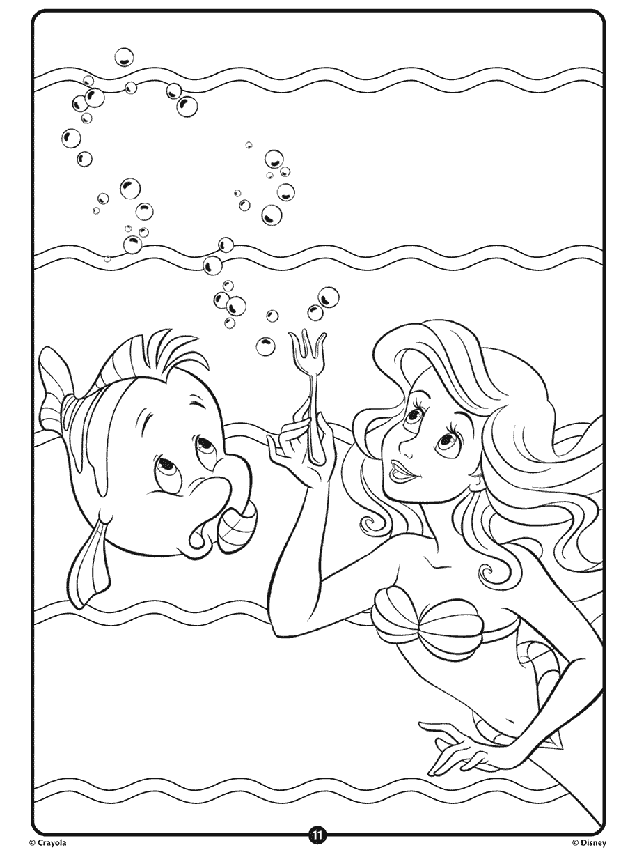 Free Disney Kids Coloring Pages Sheets For Kids