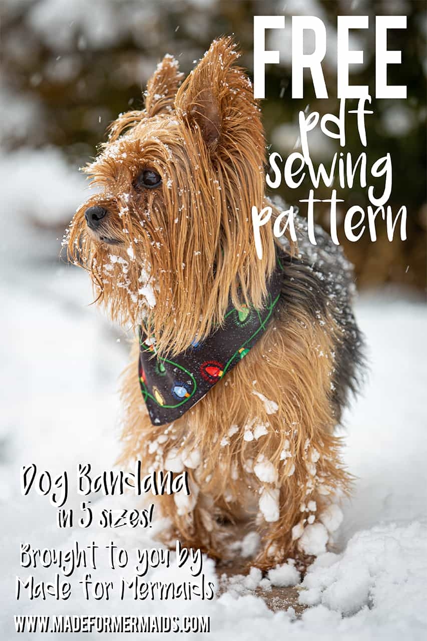 FREE Dog Bandana Pattern