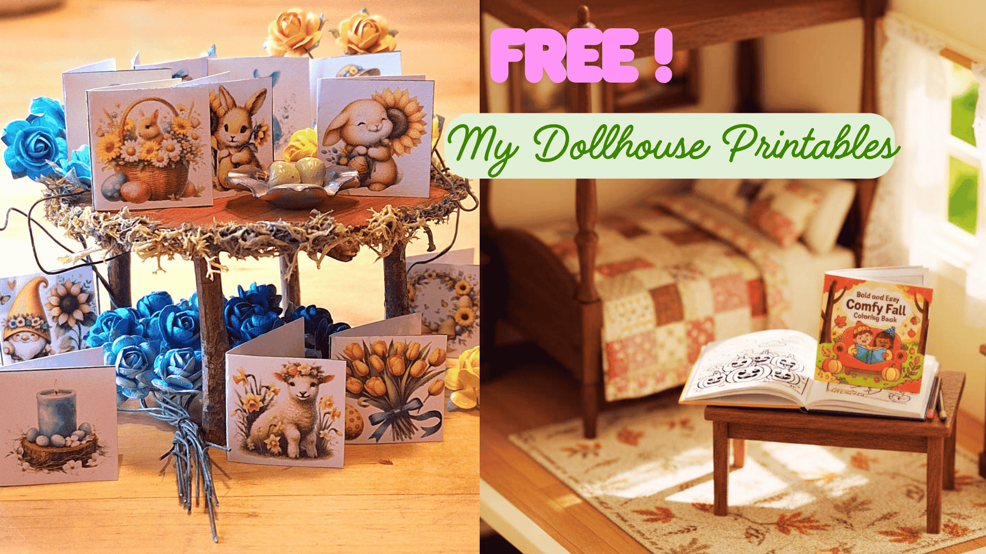 Free Dollhouse Printables 9 Miniature PDF Designs To Download
