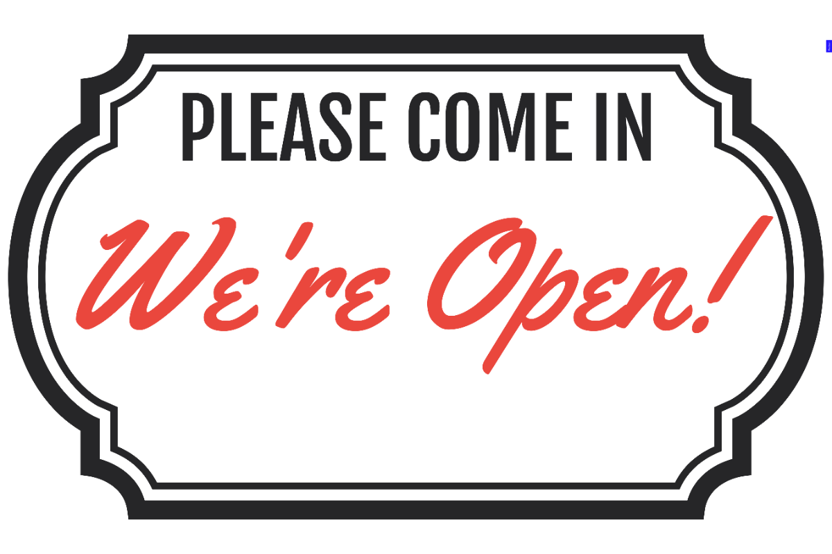 Free Door Sign Template To Edit Online