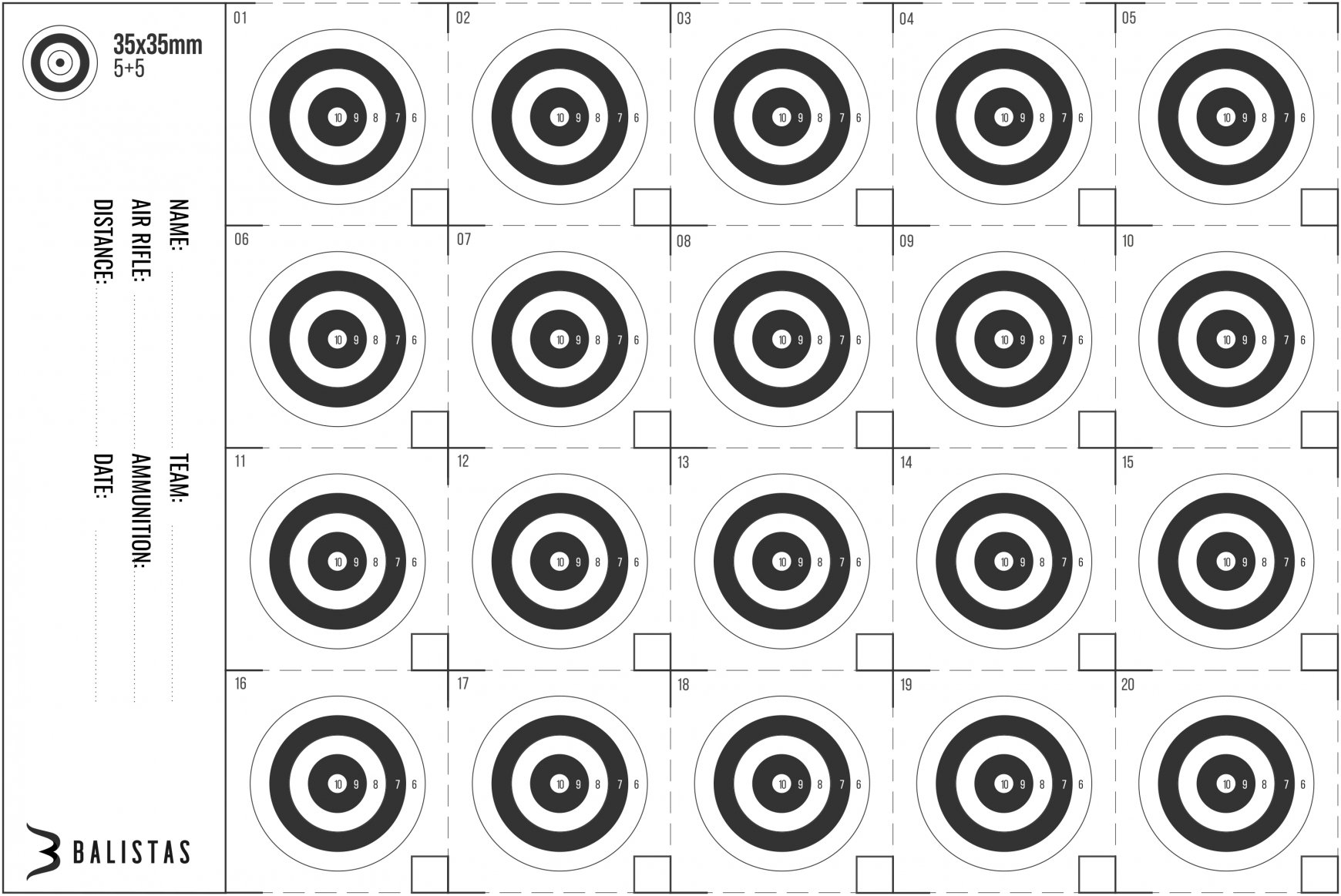 Free Downloadable Targets For An Air Rifle Pistol And PCP Rifle Balistas shop Free Downloadable Targets For An Air Rifle Pistol And PCP Rifle Balistas shop