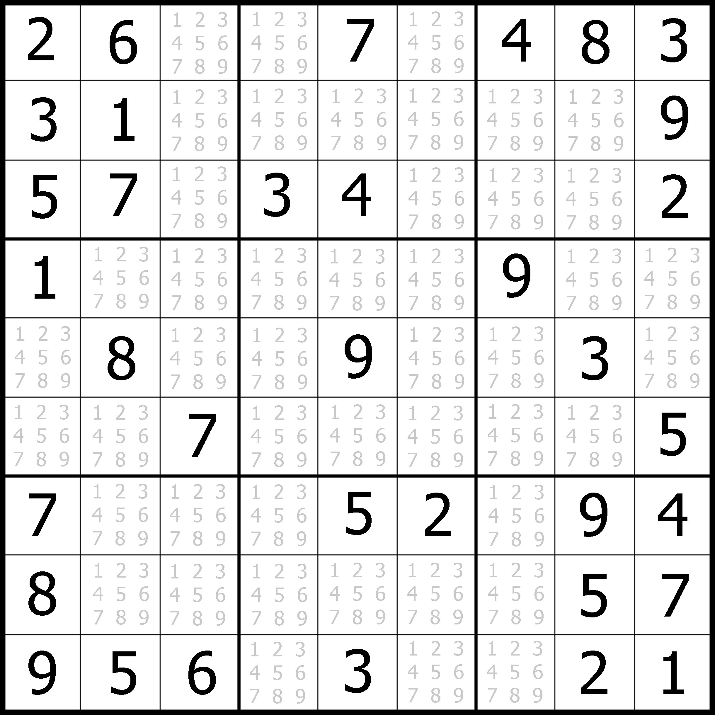 Free Easy Sudoku Puzzle 05 Sudoku Puzzler