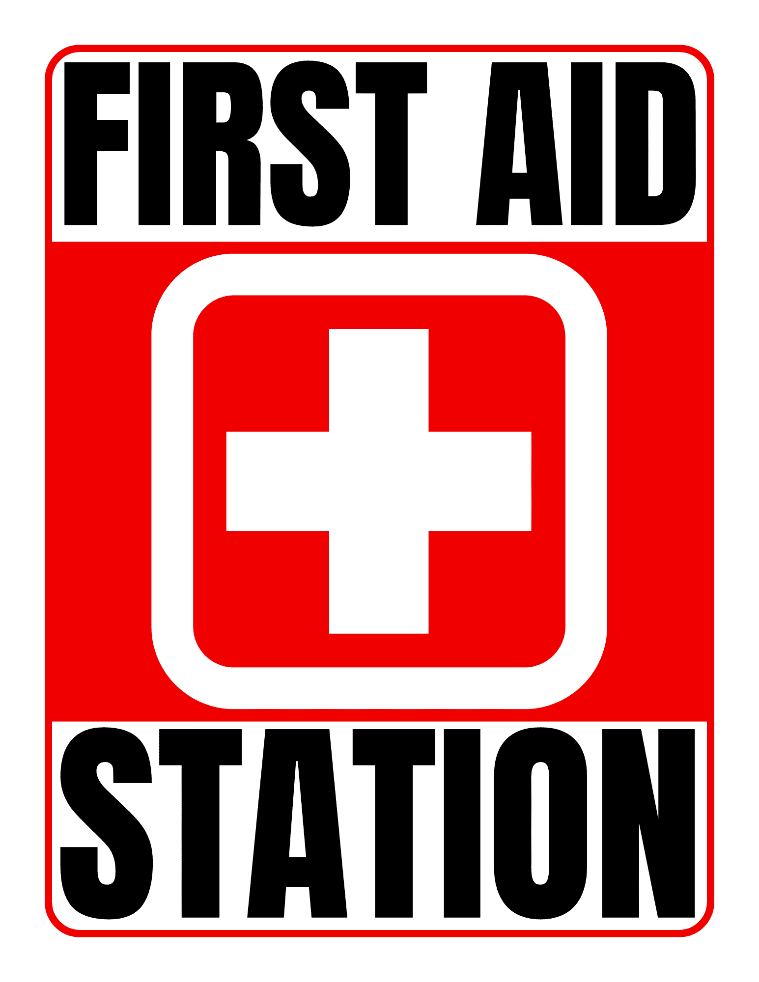 FREE First Aid Sign Printable
