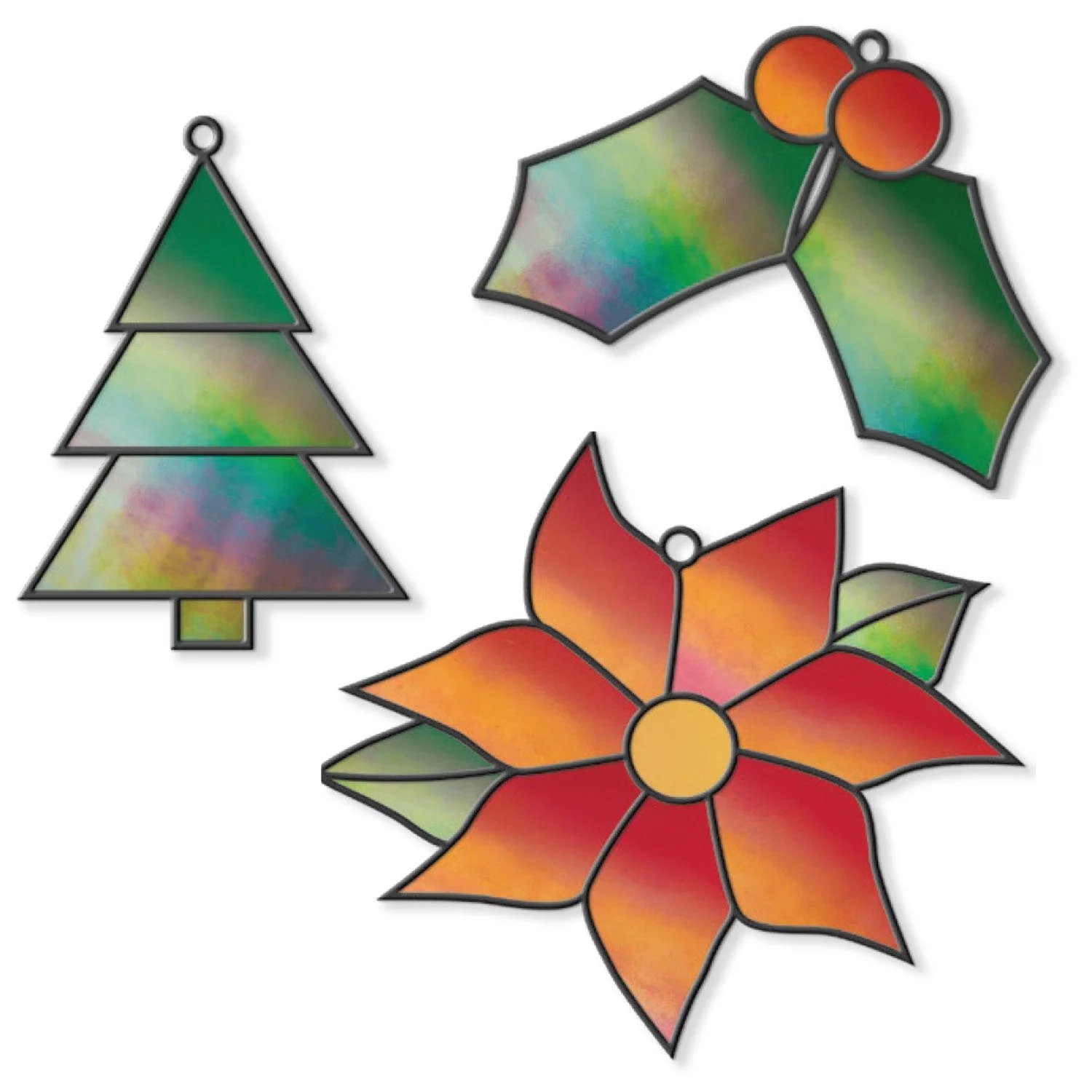 Free Holiday Shimmer Ornaments Pattern Winter Delphi Glass