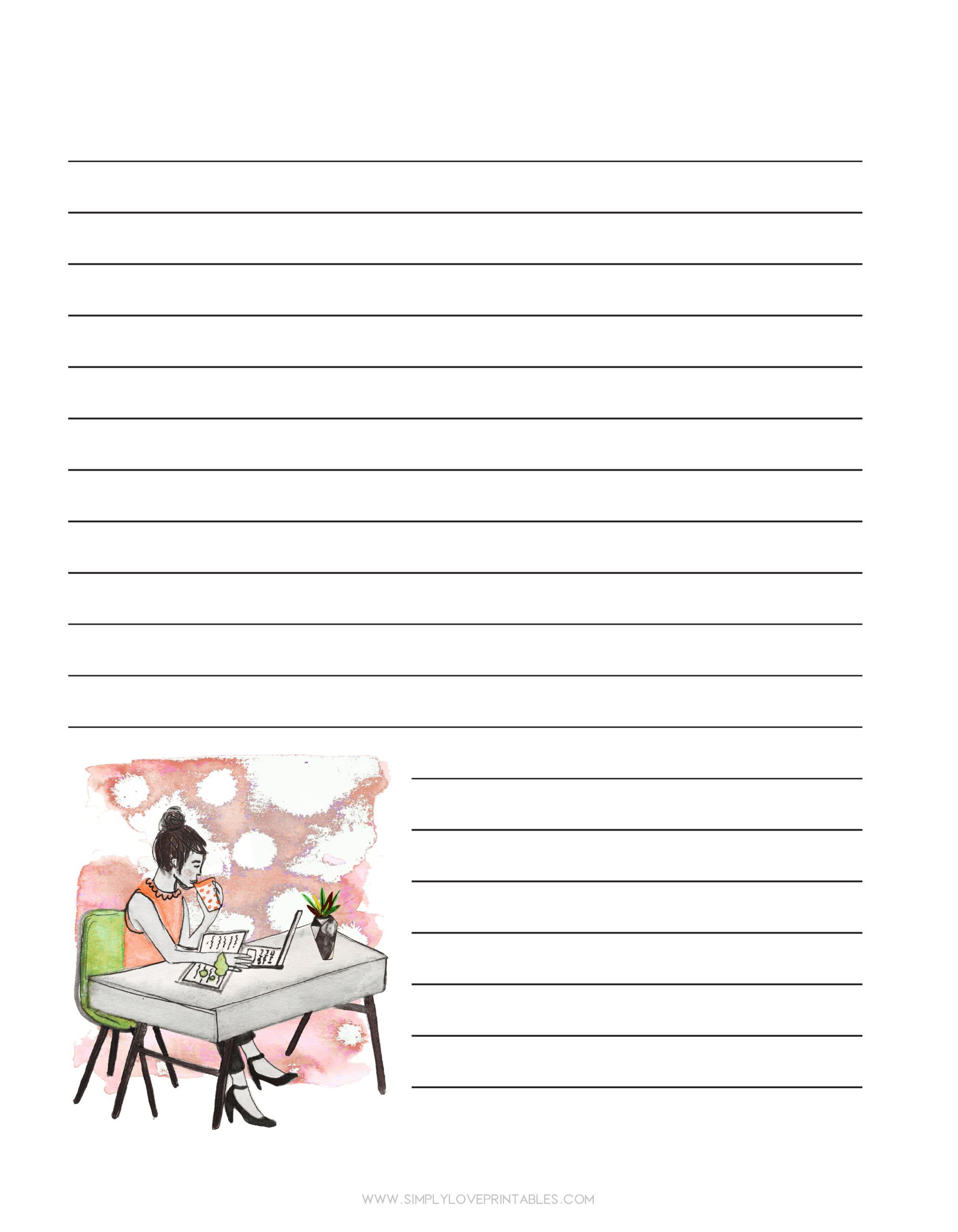 Free Journal Printable Pages Simply Love Printables