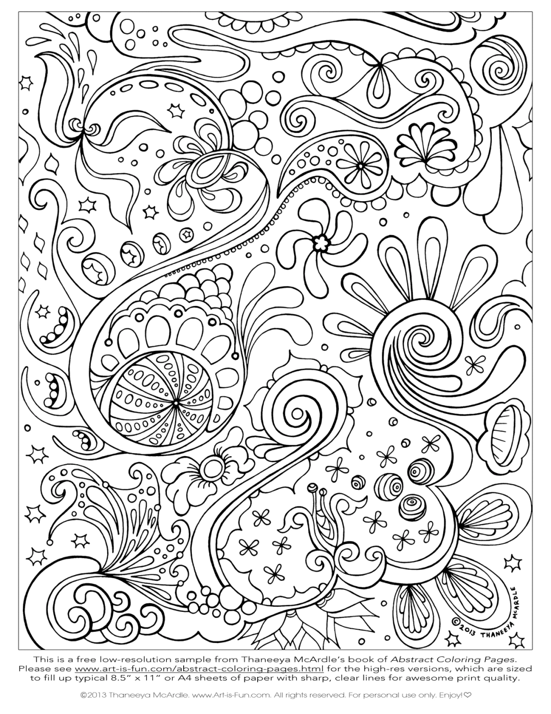Free Online Coloring Pages For Adults Creatively Crafting