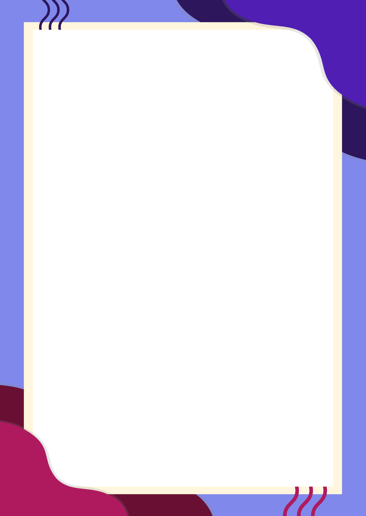 Free Page Border Templates To Edit Online Print