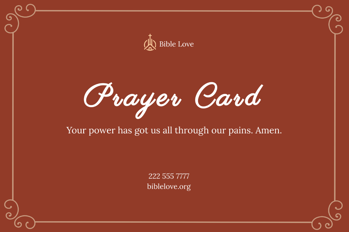 Free Prayer Card Templates Editable And Printable