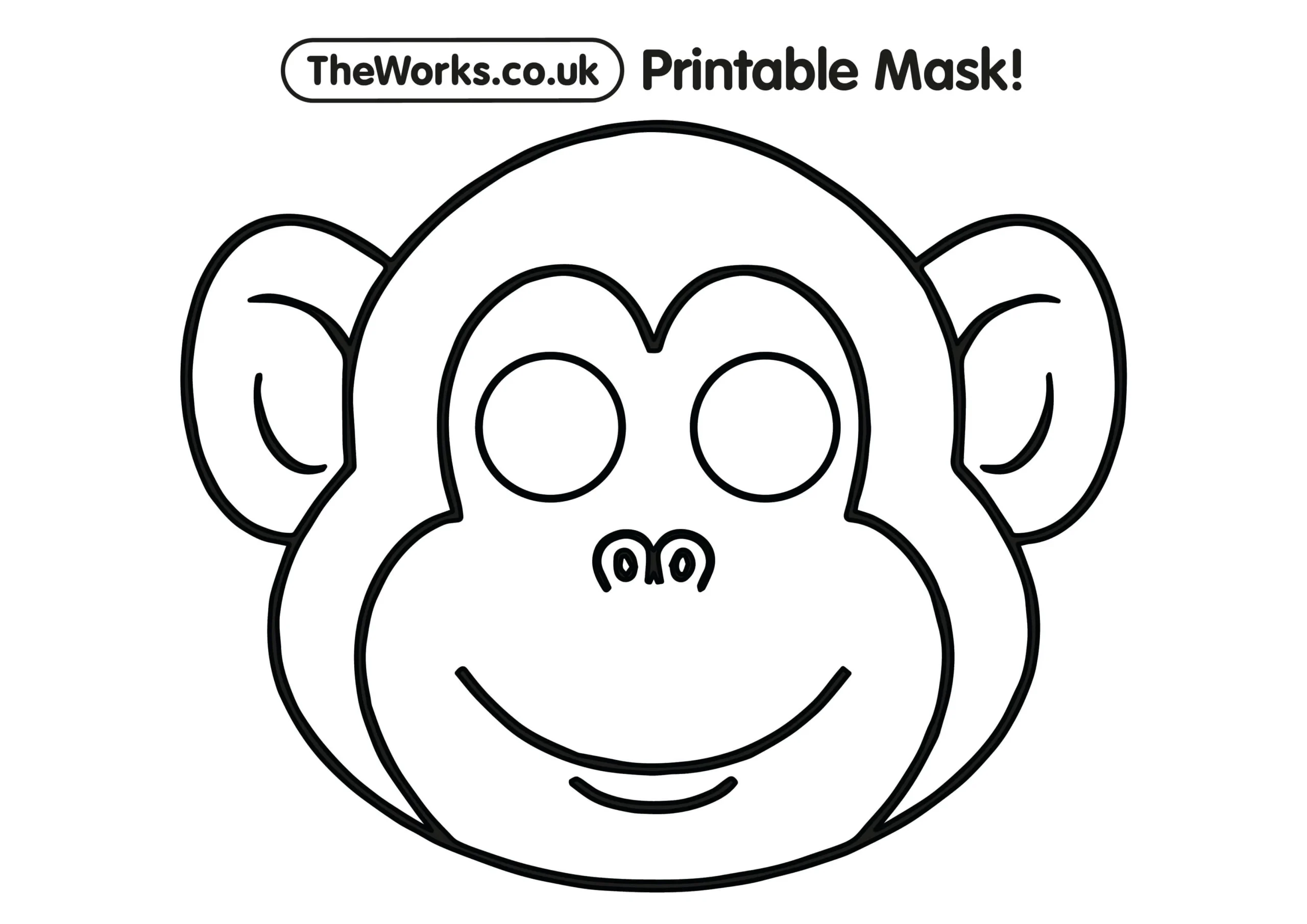 Free Printable Animal Masks The Works