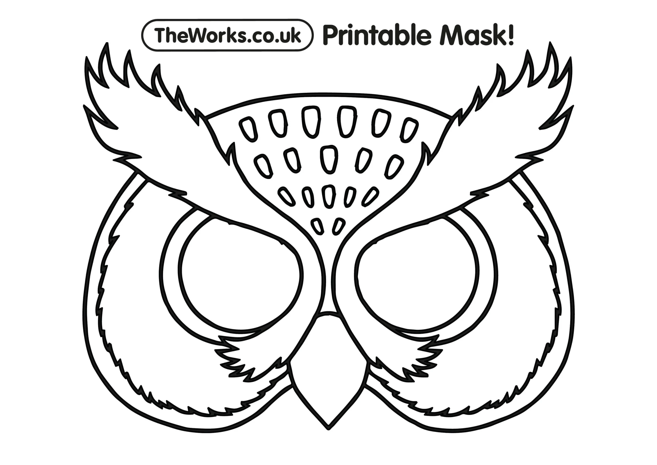 Free Printable Animal Masks The Works