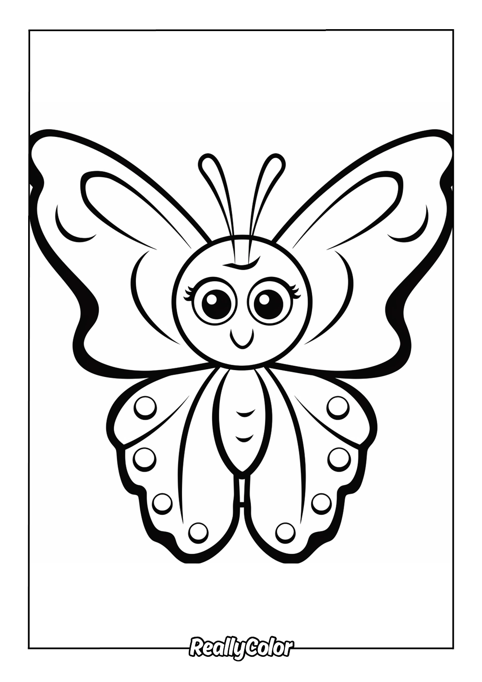 Free Printable Butterfly Coloring Pages