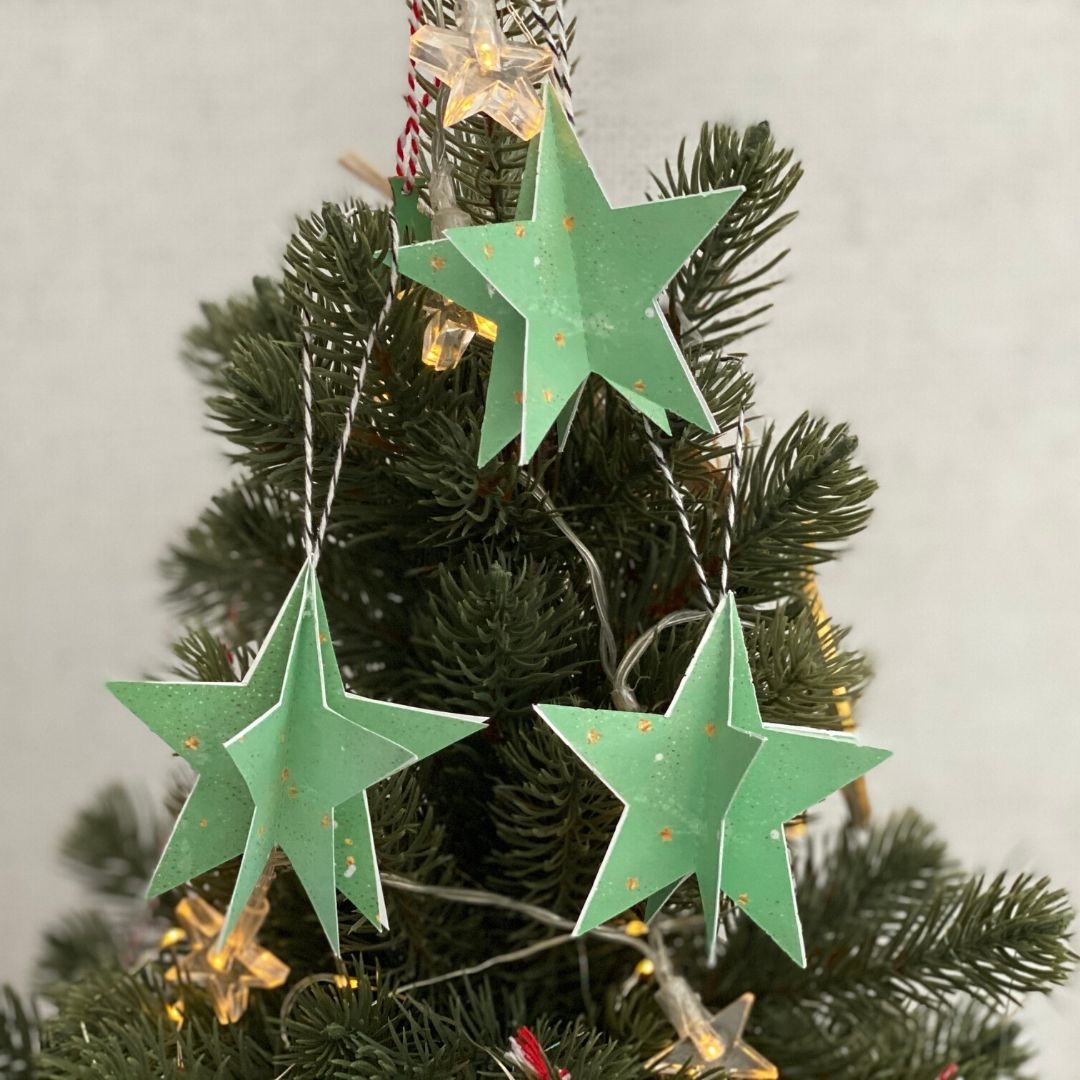 Free Printable Christmas Star Ornaments Download Templates