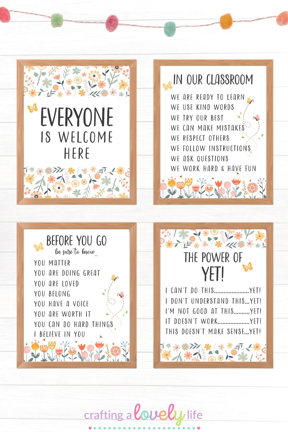 Free Printable Classroom Posters