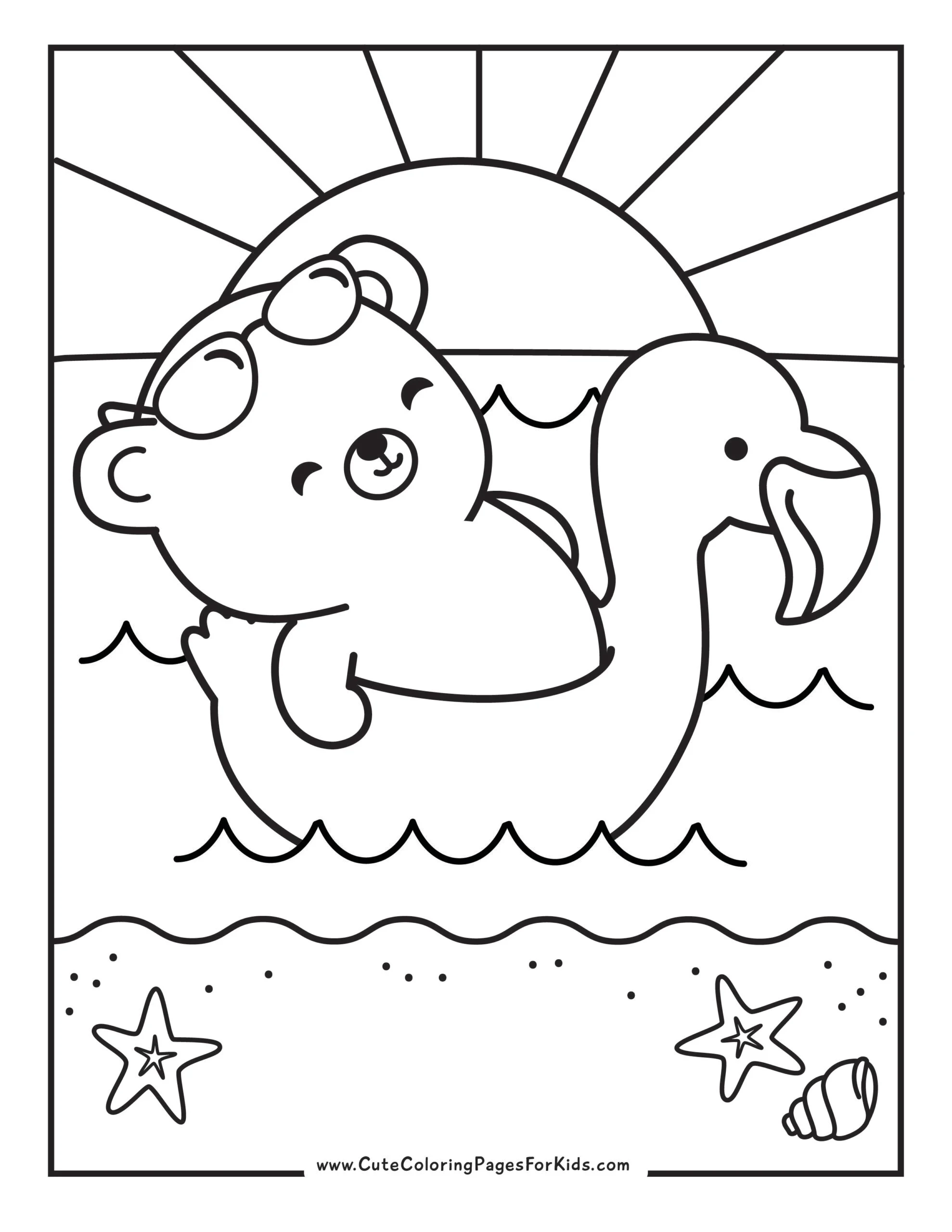 Free Printable Coloring Pages For Kids Cute Easy Designs Cute Coloring Pages For Kids