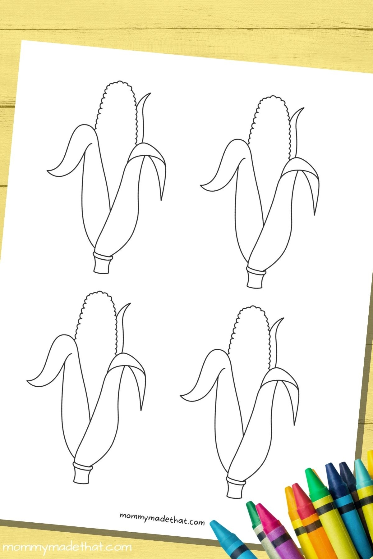 Free Printable Corn Templates Outlines For Fall Crafts Free Printable Corn Templates Outlines For Fall Crafts