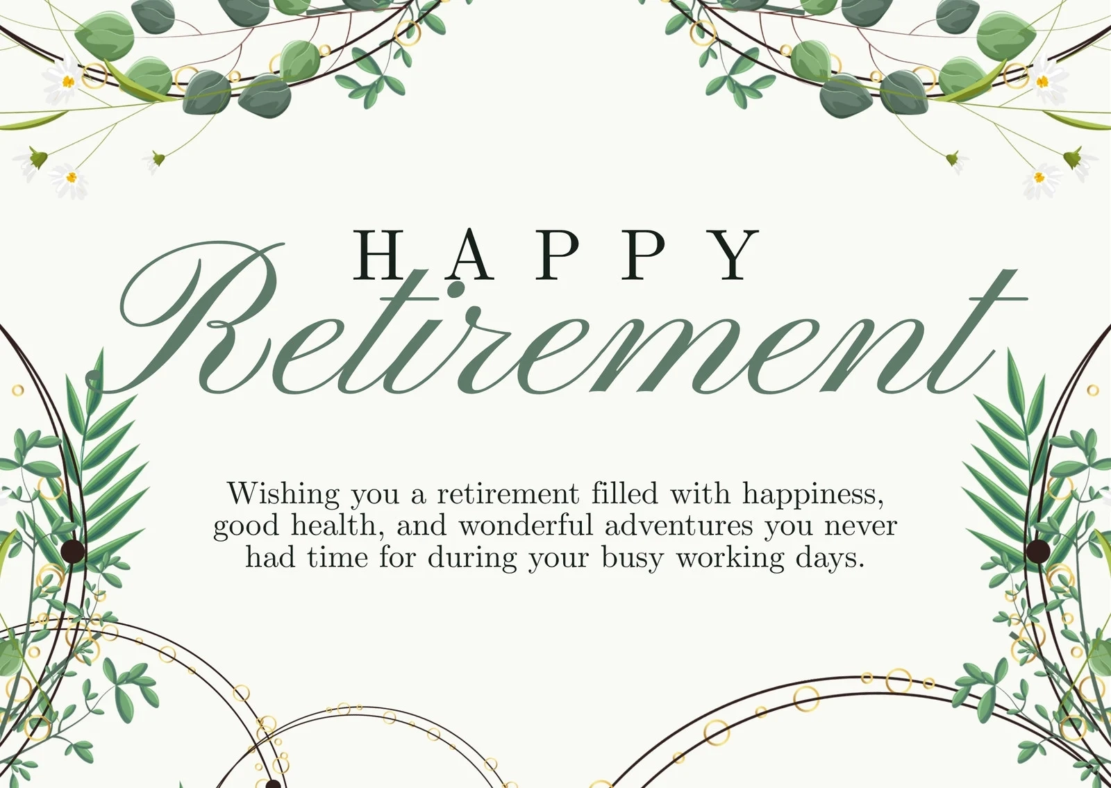 Free Printable Customizable Retirement Card Templates Canva Free Printable Customizable Retirement Card Templates Canva