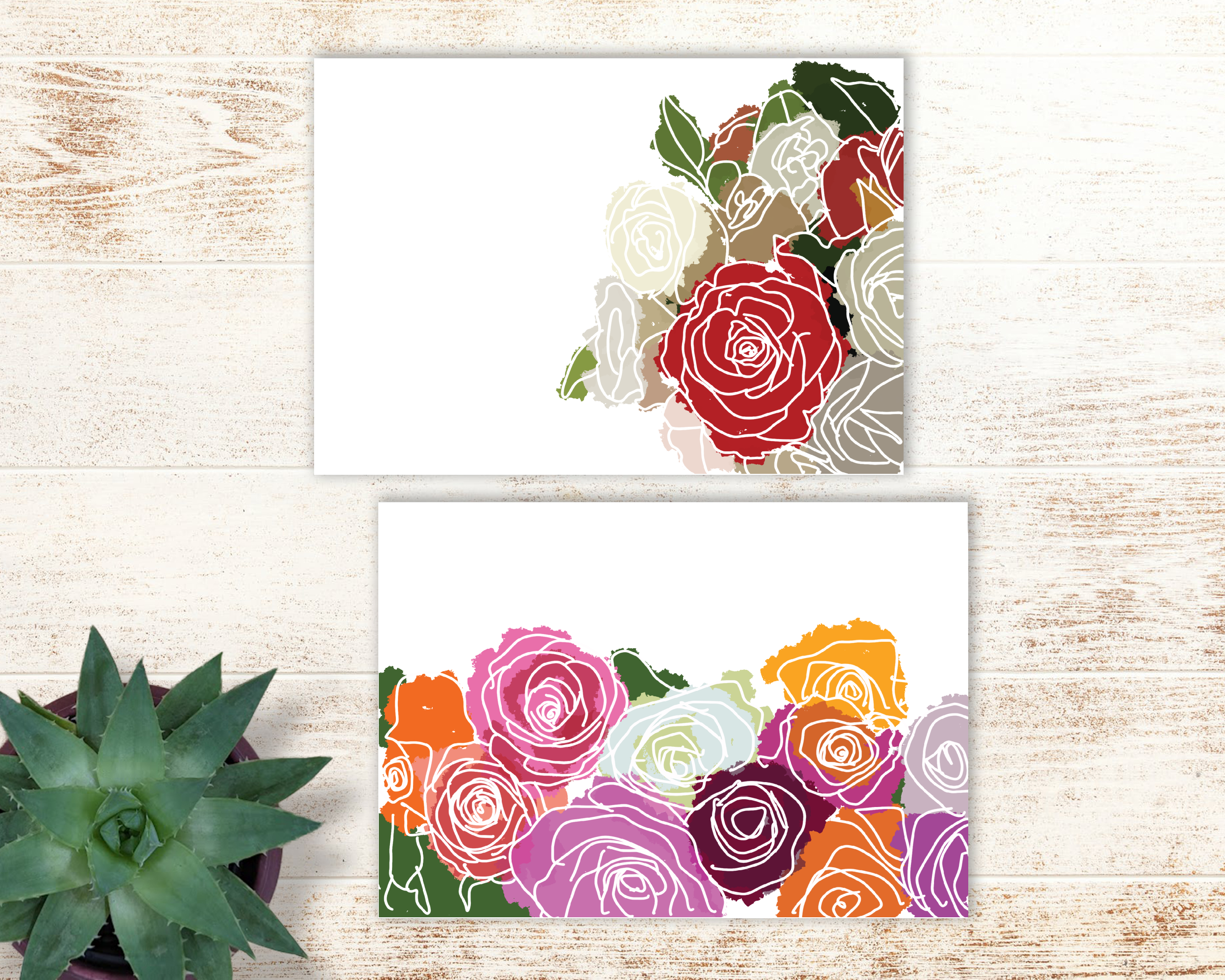 FREE PRINTABLE FLOWER CARDS Crafts Mad In Crafts
