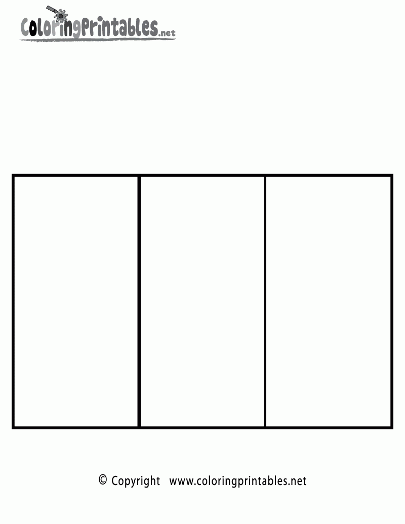 Free Printable France Flag Coloring Page