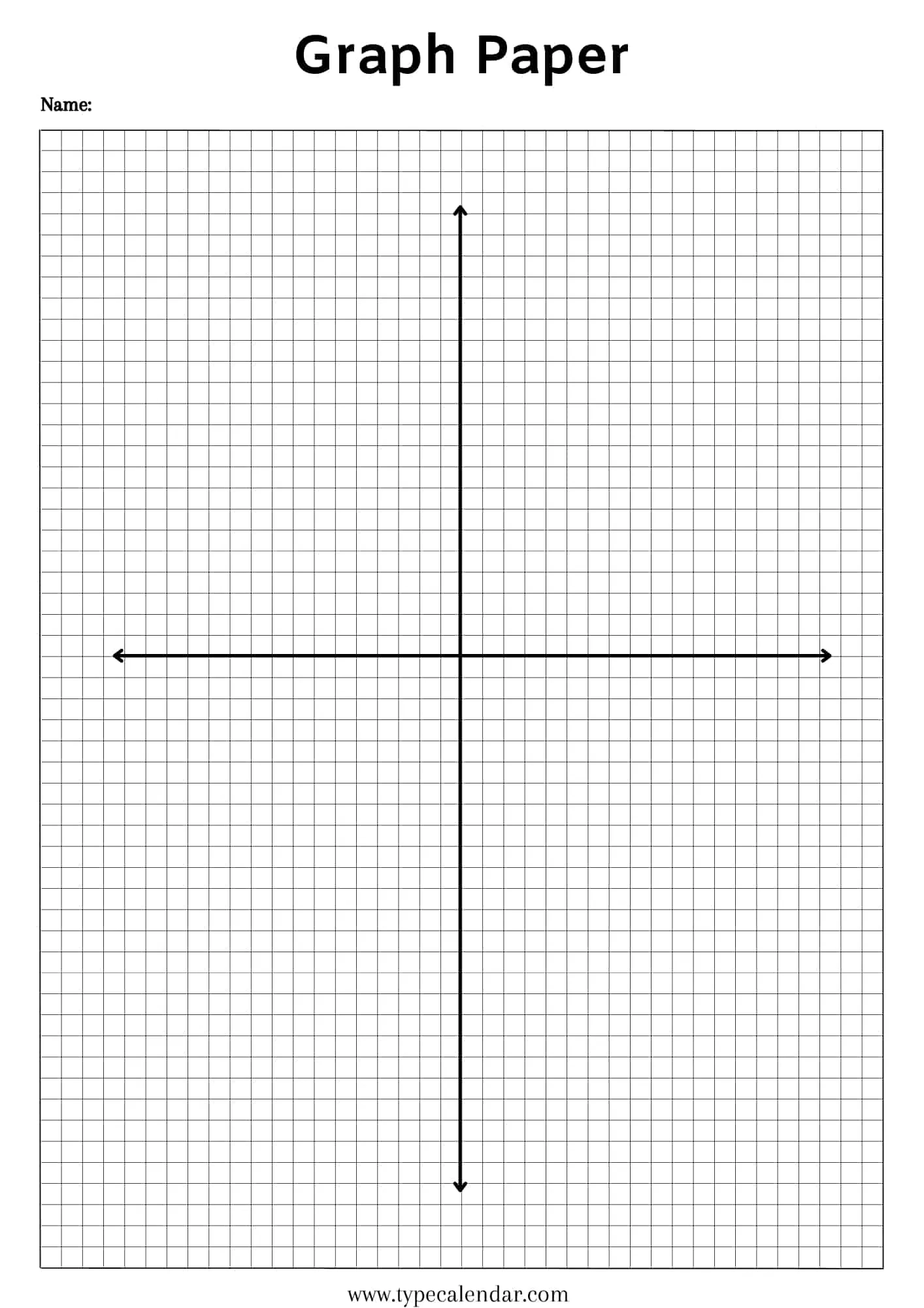 Free Printable Graph Paper Templates Excel Word PDF 8 5 X 11