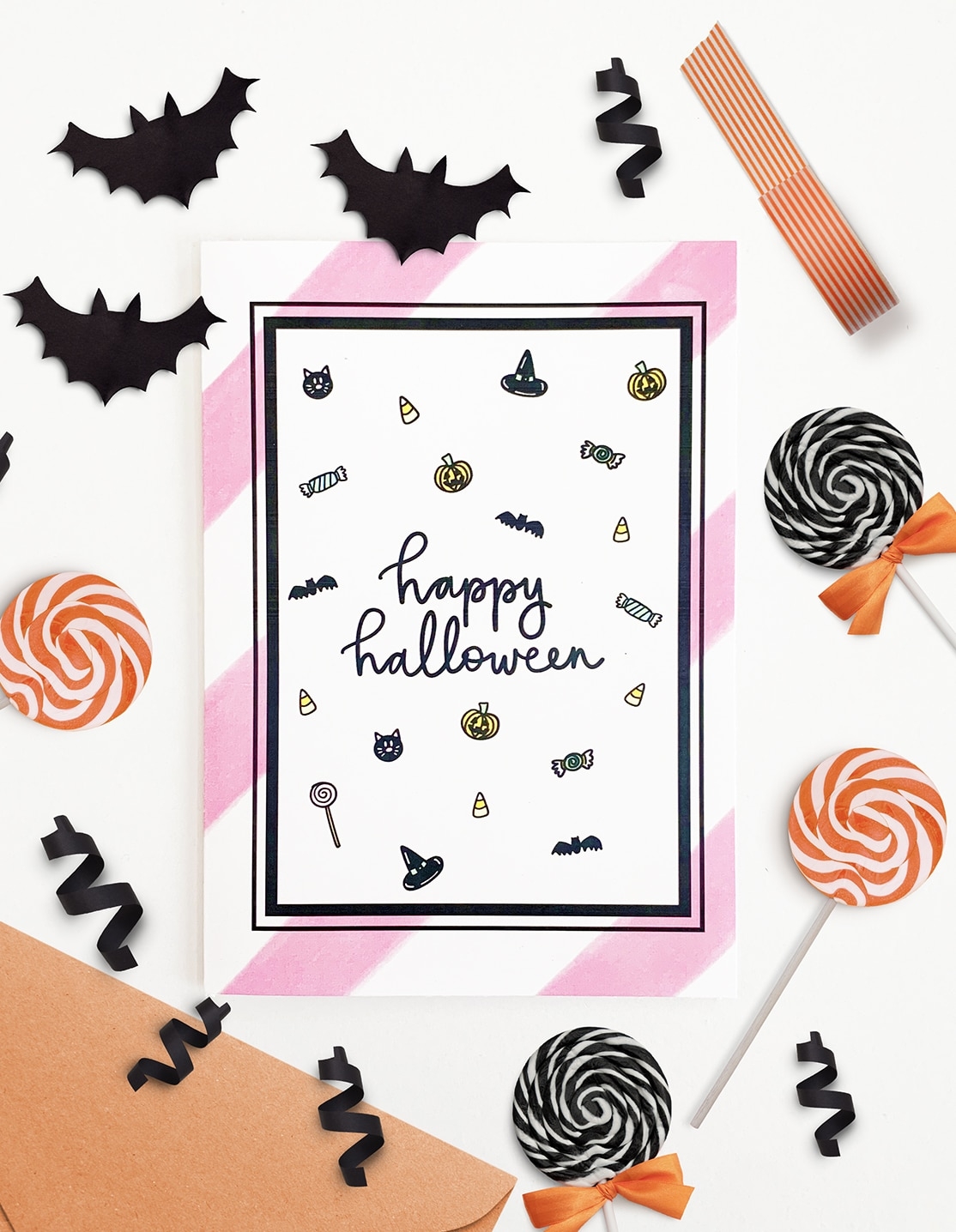 Free Printable Halloween Card Halloween Cards Pineapple Paper Co 