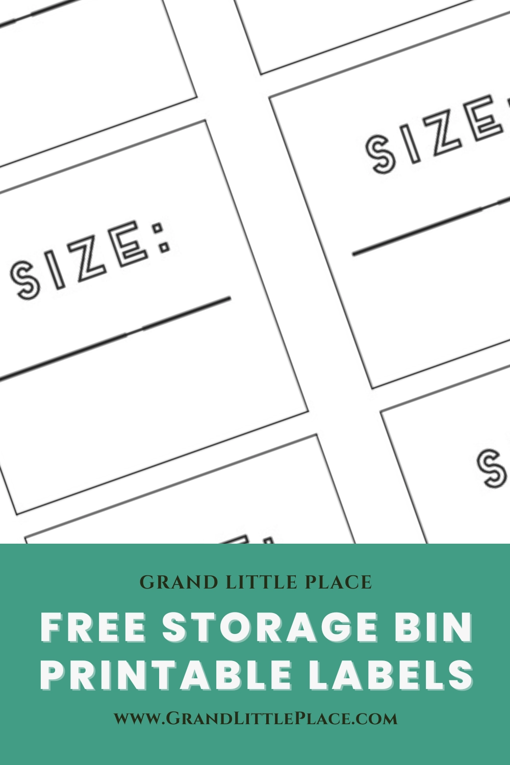 Free Printable Labels For Organizing Grand Little Place Free Printable Labels For Organizing Grand Little Place