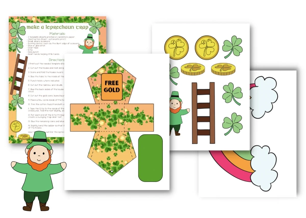 Free Printable Leprechaun Trap Fun Money Mom