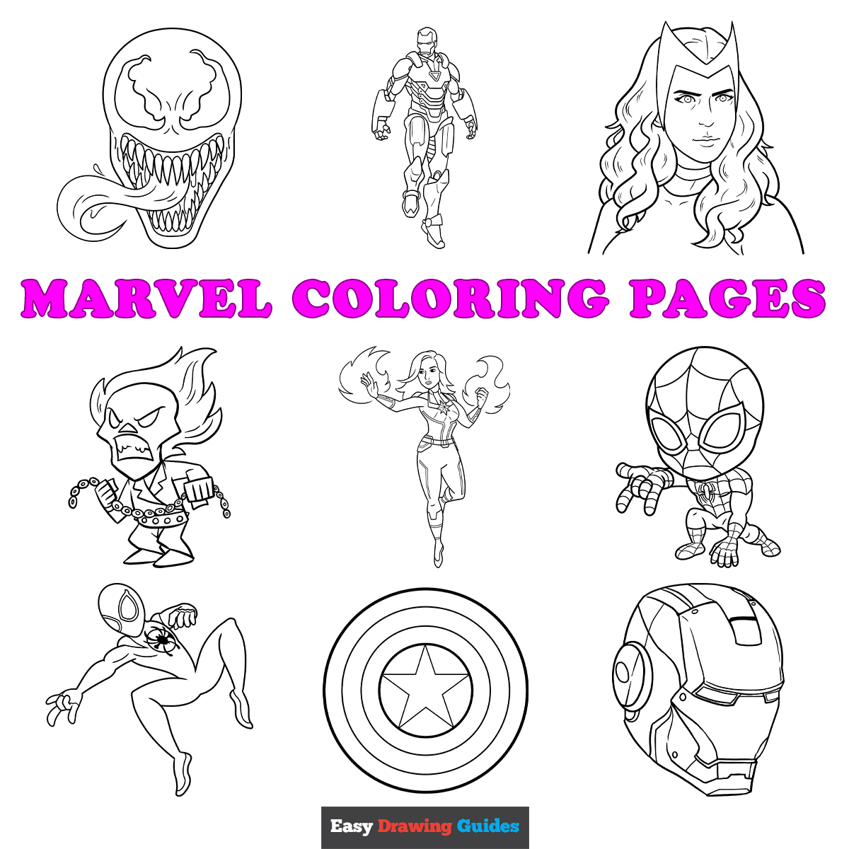 Free Printable Marvel Coloring Pages For Kids