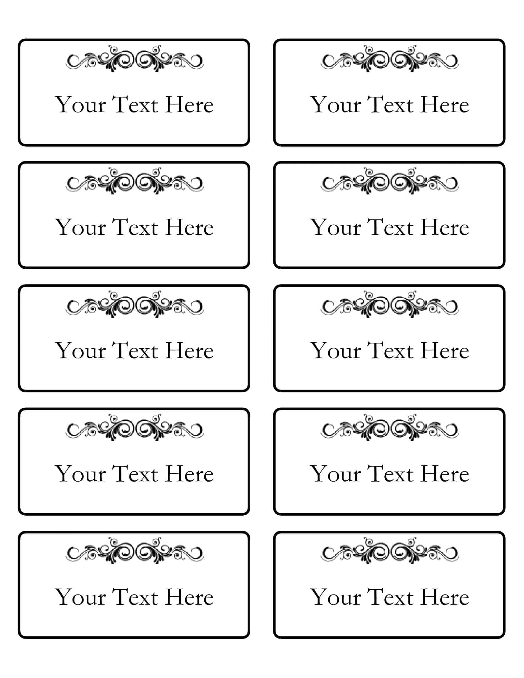 Free Printable Name Tag Templates Word With Picture Ideas