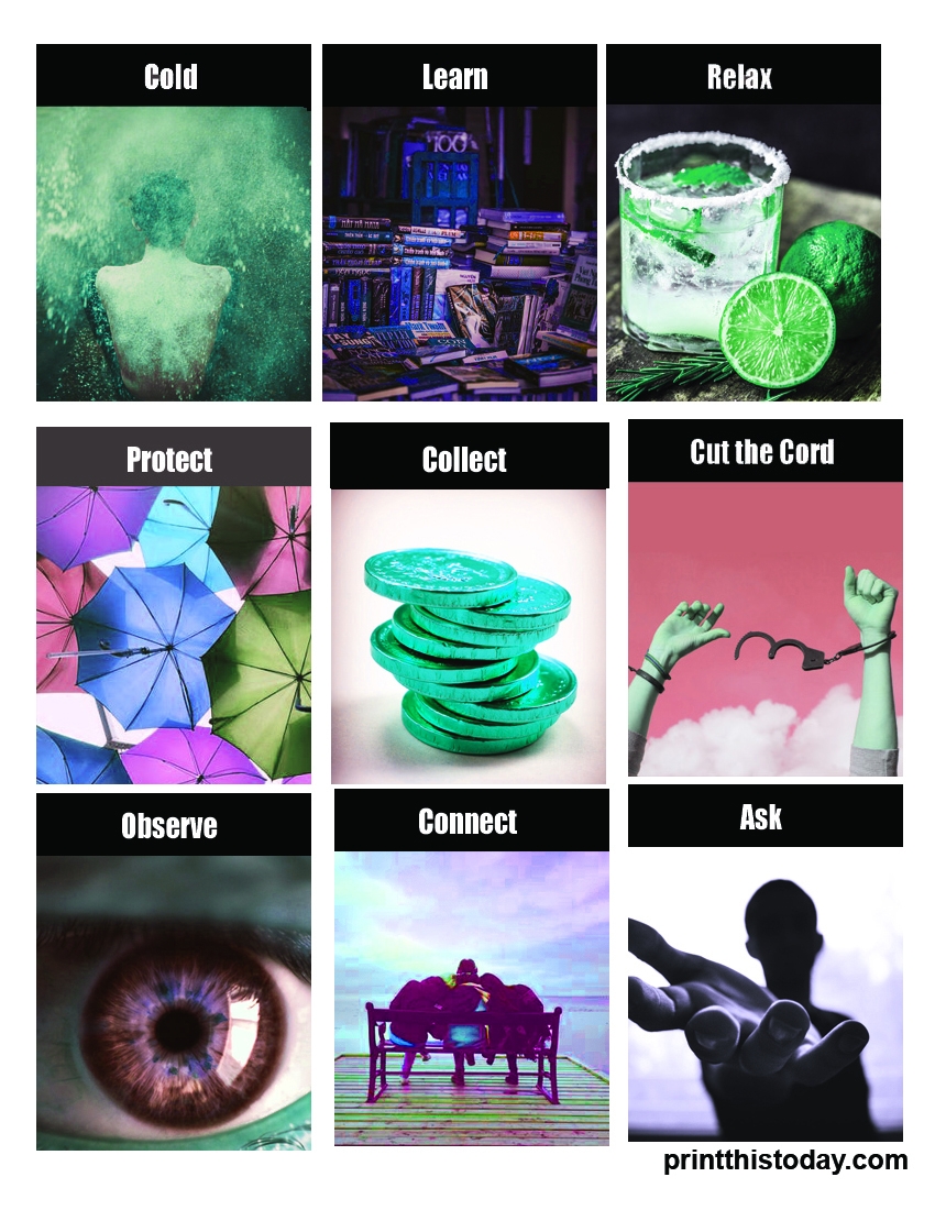 Free Printable Oracle Cards Divination Deck Worksheets Library