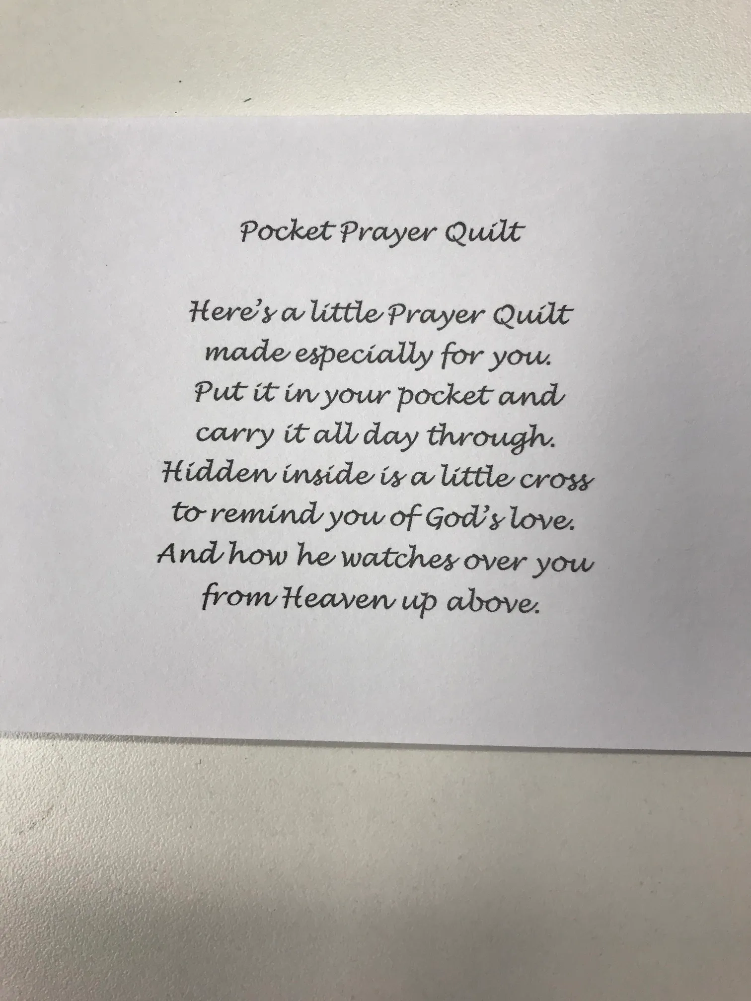 Free Printable Pocket Prayer Quilt Poem Printable Study Planner