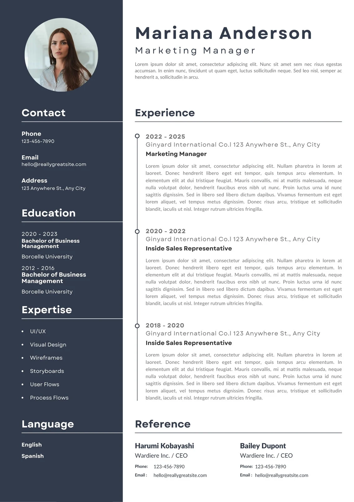 Free Printable Resume Templates You Can Customize Canva Free Printable Resume Templates You Can Customize Canva